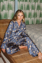 Numbered limited edition silk sleepwear set by Lotty B Mustique