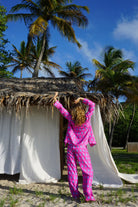 Limited edition silk nightwear by Lotty B Mustique