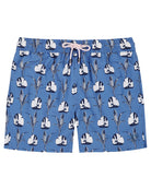 Quick dry swim trunks in soft recycled quality polyamide designed by Lotty B