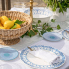 outdoor table styling with fine bone china dinner service