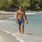 Mens swim trunks : MAKO NAVY - Mustique island style